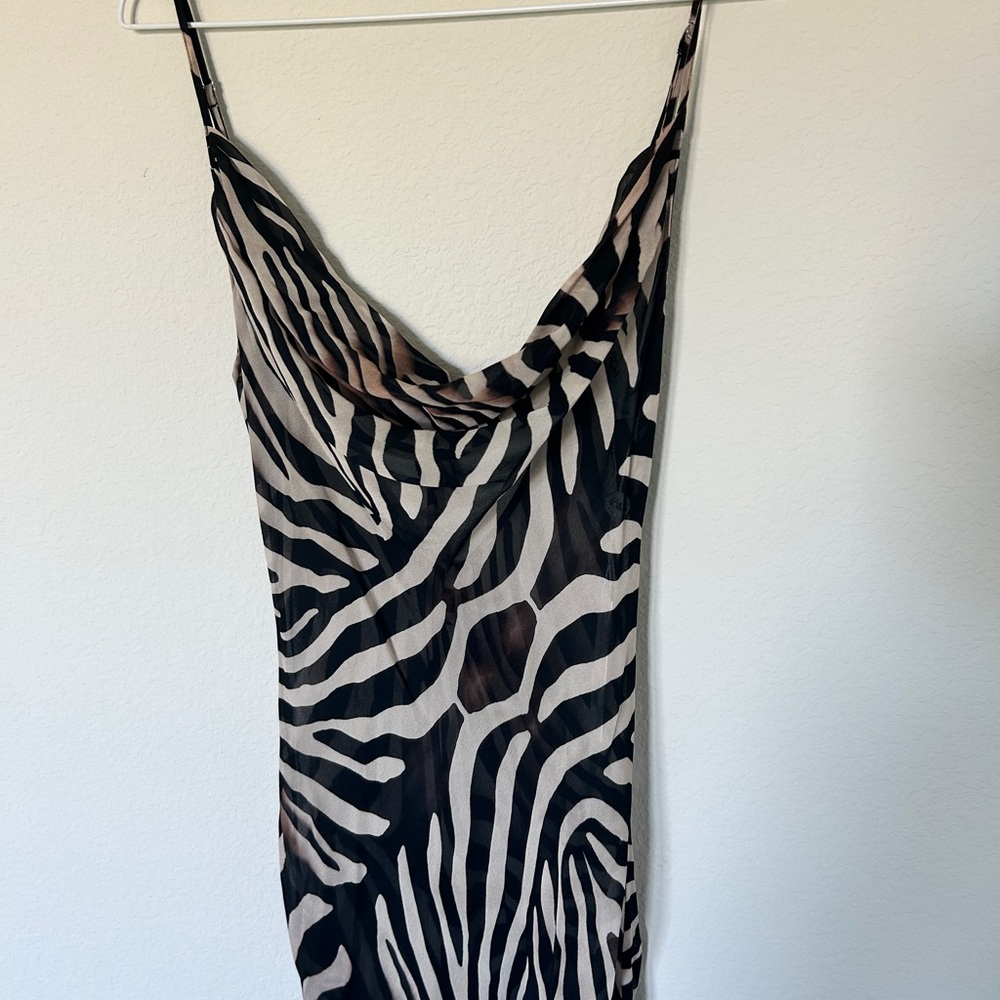 Rat & Boa Majel Maxi Dress Zebra NWT - Picture 6 of 12